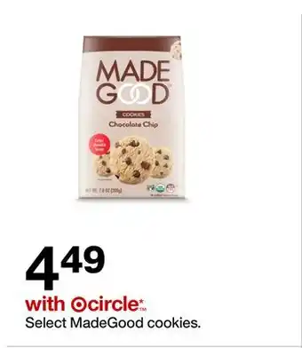 Target MadeGood cookies offer