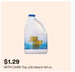 CVS Top Job bleach 64 oz offer