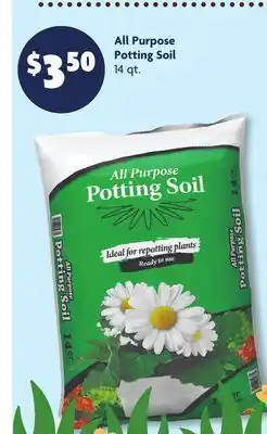 Family Dollar All Purpose Potting Soil offer