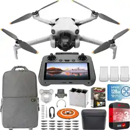 Walmart DJI Mini 4 Pro 4K Video Resolution Aerial Drone Bundle with Accessories Included offer