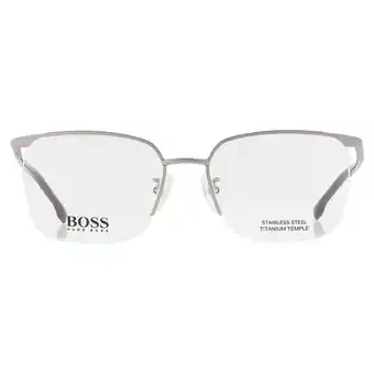 Walmart Hugo Boss Demo Square Men's Eyeglasses BOSS 1225/F 0R81 56 offer