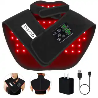 Walmart 2025Red Light for Shoulder Neck Pad- Body and Muscle Relaxation with Infrared Light Home Use offer