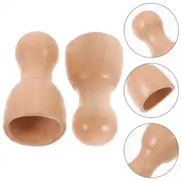Walmart LEXSOMEO 2pcs Professional Massaging Tool Wooden Sculpting Tool Body Massager Home Accessory offer