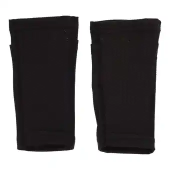 Walmart 1 Pair Outdoor Soccer Shin Pads Sock Soccer Shin Guards Cover Sock (Black) offer