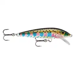 Walmart Rapala Original Floating Minnow 05 Fishing Lure 2 1/16oz Rainbow Trout offer