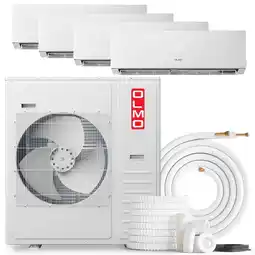 Walmart OLMO 45,000 BTU (36,000 BTU DOE) 16ft Ductless Mini Split A/C and Heater, White offer