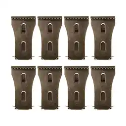 Walmart 8Pcs Brick Hook Clips for Hanging Heavy-Duty Brick Wall Hooks Without Drilling offer