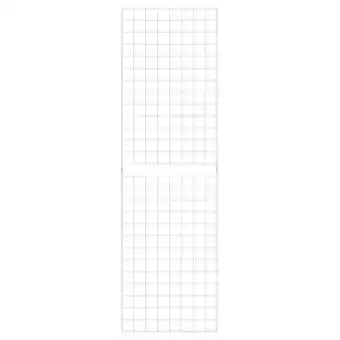 Walmart Econoco 2 x 7 ft. Portable Grid Panel for Clothing, White - Pack of 3 offer