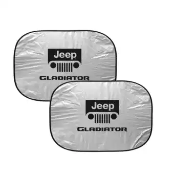 Walmart Jeep Gladiator Dual Panels 2-28 W x 24 L Easy Folding Windshield Sun Shade offer