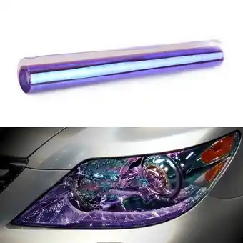 Walmart PURPLE Chameleon Neo Chrome Headlight Taillight Fog Gloss Vinyl Tint 12x24In offer