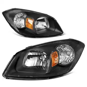 Walmart RVNI Headlights For 2005-2010 Chevy Cobalt 2007-2010 Pontiac G5 2005-2006 Pursuit Set offer