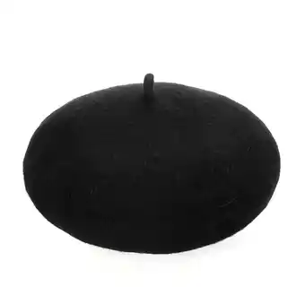 Walmart Fdelink Beret Hat Winter Hats Kids Beret Hat Girls Black Dome Baseball Caps Black offer