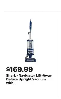 Best Buy Shark - Navigator Lift-Away Deluxe Upright Vacuum offer