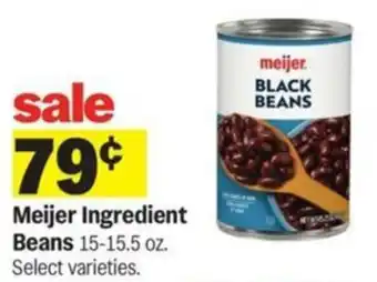 Meijer Meijer Ingredient Beans offer