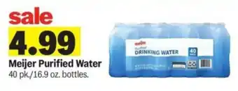 Meijer Meijer Purified Water offer