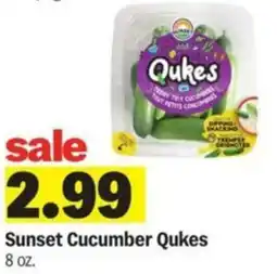 Meijer Sunset Cucumber Qukes offer