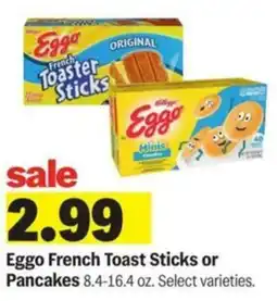 Meijer Eggo French Toast Sticks or Pancakes offer