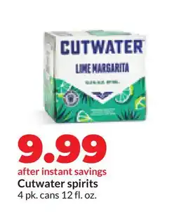 Hy-Vee Cutwater spirits offer