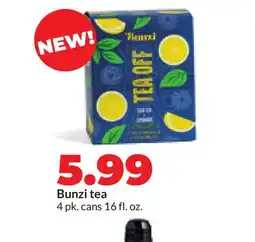 Hy-Vee Bunzi tea offer