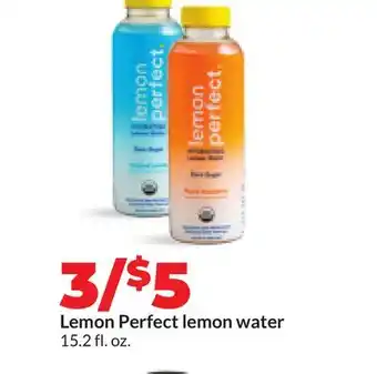 Hy-Vee Lemon Perfect lemon water offer