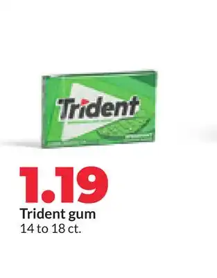 Hy-Vee Trident gum offer