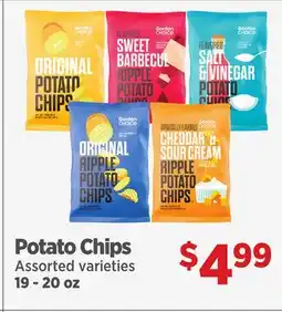 Gordon Food Services Gordon Choice Potato Chips offer