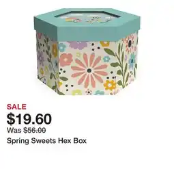 Belk Spring Sweets Hex Box offer