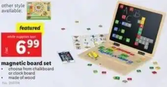 Lidl Magnetic Board Set offer