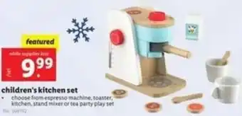 Lidl Children's Kitchen Set offer