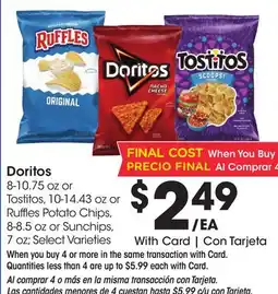 Ralphs Doritos offer