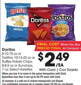 Ralphs Doritos offer