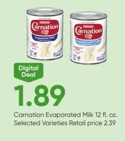 Stater Bros Carnation Evaporated Milk offer