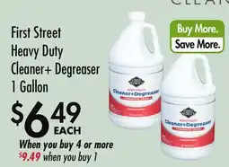 Smart & Final First Street Heavy Duty Cleaner + Degreaser offer