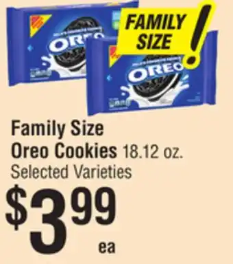 Smart & Final Family Size Oreo Cookies offer