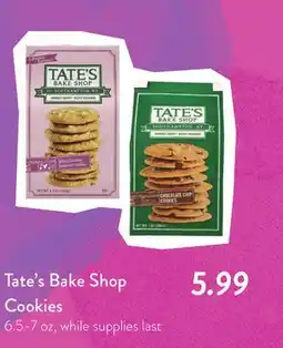 Fresh Thyme Tate's Bake Shop Cookies offer