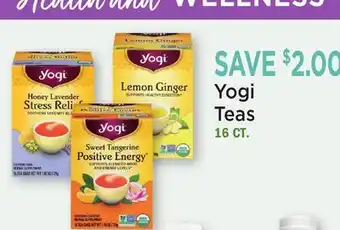 Heinen's Yogi Teas offer