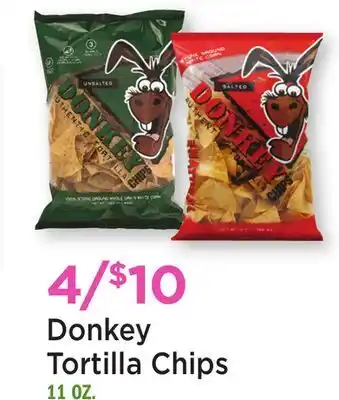 Heinen's Donkey Tortilla Chips offer