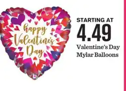 Mariano's Valentine's Day Mylar Balloons offer