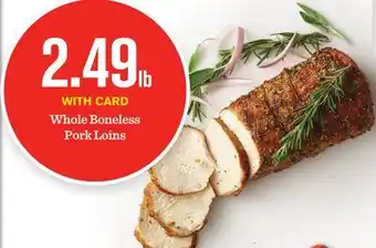 Mariano's Whole Boneless Pork Loins offer