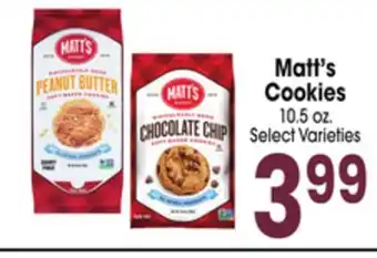 Jewel-Osco Matt's Cookies offer