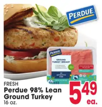 Jewel-Osco Perdue 98% Lean Ground Turkey offer