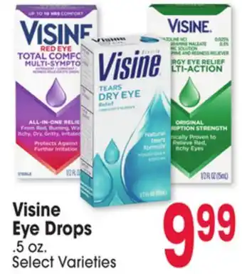 Jewel-Osco Visine Eye Drops offer