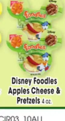 Jewel-Osco Disney Foodles Apples Cheese & Pretzels offer