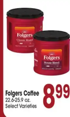 Jewel-Osco Folgers Coffee offer