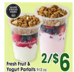 Jewel-Osco Fresh Fruit & Yogurt Parfaits offer