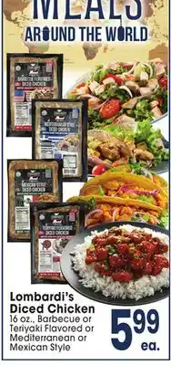 Jewel-Osco Lombardi's Diced Chicken offer