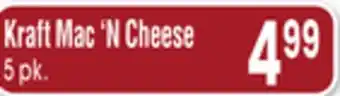 Jewel-Osco Kraft Mac'N Cheese offer