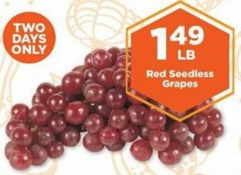 IGA Red Seedless Grapes offer