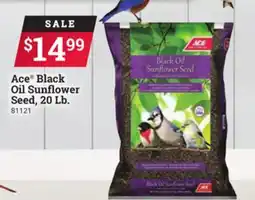 Ace Hardware Ace Black Oil Sunflower Seed, 20 Lb offer