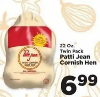 IGA Patti Jean Cornish Hen 22 oz offer